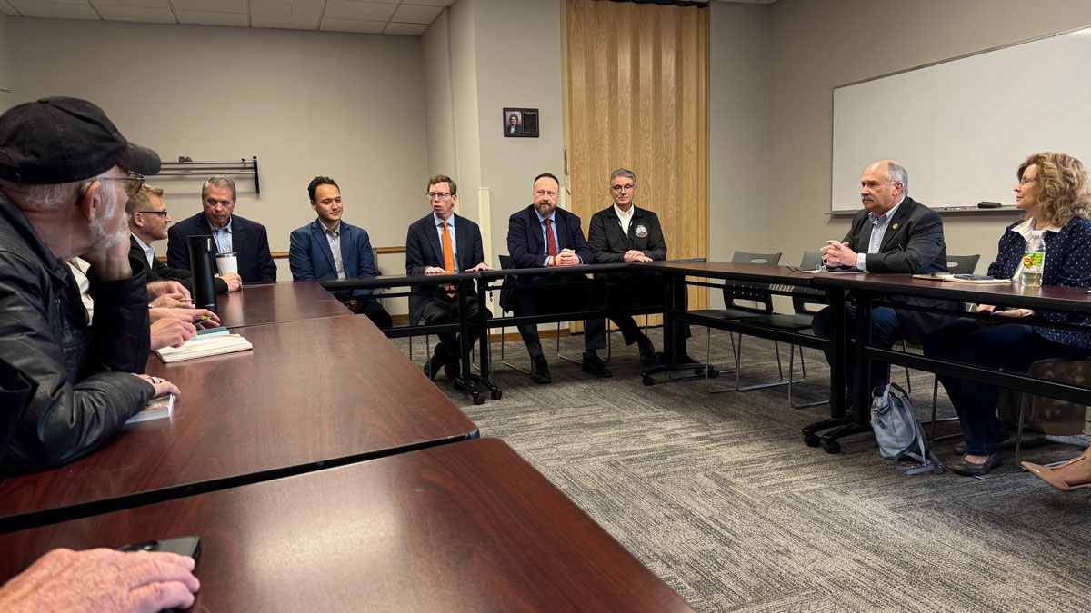 Rep Curt Massie attends Dusty Johnson's Roundtable on Safer South Dakota